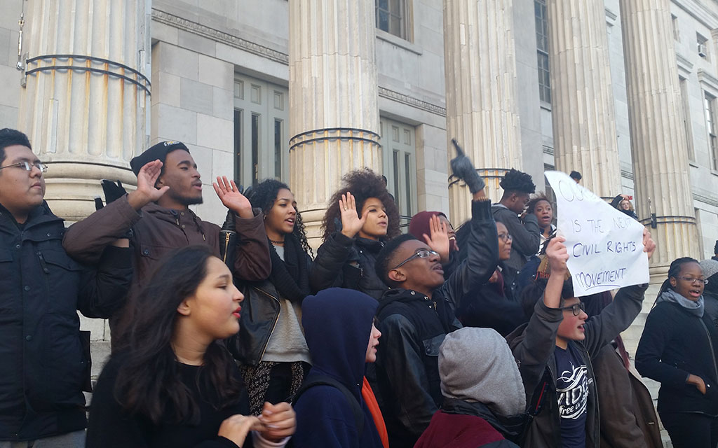 December 2014 Student Led #BlackLivesMatter Protest