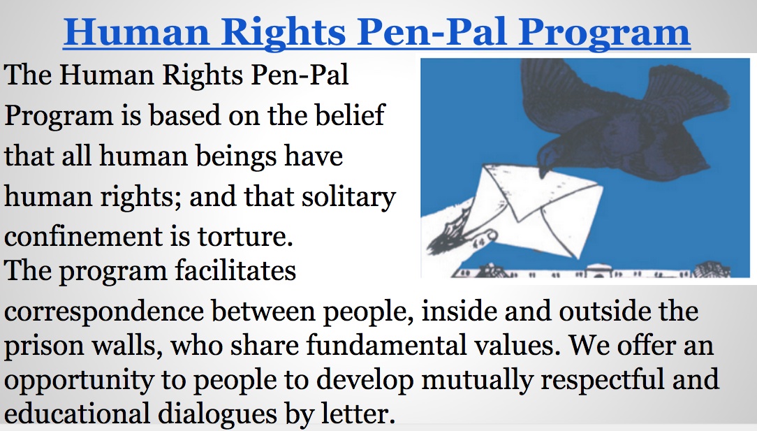 Human Rights Pen-Pal Program