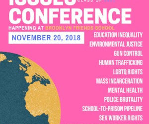 Conference poster—designed by Claire Z, Class of 2021